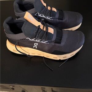 On Running Black Athletic Shoes